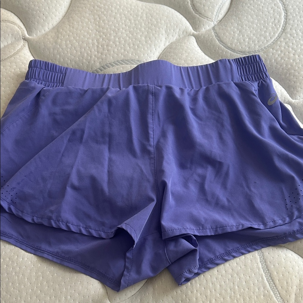 Asics Lavender Running Shorts
